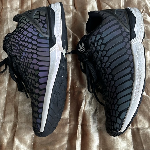 Adidas ZX Flux Xeno Reflective Iridescent Torsion Sneakers - Picture 2 of 8